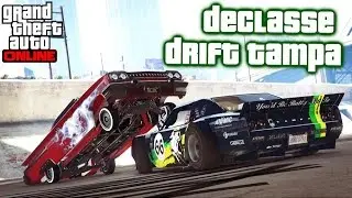 GTA V- Gymkhana Declasse Drift Tampa (Ken Block Mustang Style)