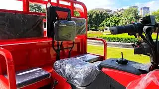 Farm Buggy Trailer Side by Side Utility Vehicle Shaft Transmission UTV For Farm det