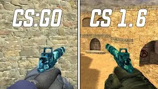 CS:GO Custom Weapons in CS 1.6 Showcase Part 1