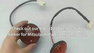 MB831091 Yellow Side Marker Turn Signal Lamp Bulb for Mitsubishi Pajero Montero V32 89 99 Fender Rep