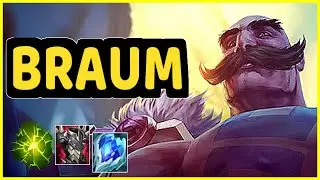 BRAUM VS ASHE SUPPORT GAMEPLAY EMERALD III