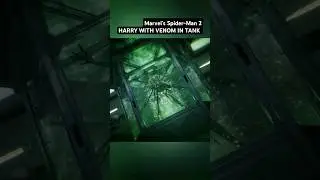 Harry's treatment using Venom Symbiote #playstation  #insomniacgames #ps5 #spiderman2
