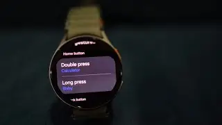 How to Change Home Button Settings in Samsung Galaxy Watch 7 LTE