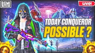 Bgmi Live Solo Rank Push 🥰 Crown To Conqueror C8S24 🔥 Solo Conqueror Live 🔥Today Conqueror Possible?