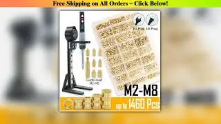 Heat Set Insert Press Tool Electric Soldering Iron Tip M2 M3 M4 M5 M6 M8 Thread Brass Inserts Nut