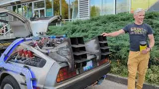 BACK TO THE FUTURE: DeLorean Time Machine Q&A + Demos
