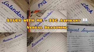 A Productive Study Day &ndash; SSC Stenographer Aspirant Vlog 📚✨️