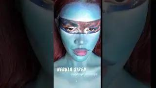 Siren Makeup tutorial #siren #editorial #avantgarde #creativemakeup #tutorial