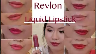 COMPLETE Revlon Ultra HD Matte Lipcolor Liquid Lipstick Lip Swatches|Review