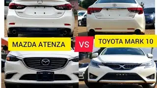 The Battle of Sedans: Toyota Mark X vs Mazda Atenza