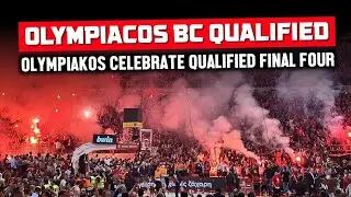 Olympiakos - Fenerbahce | Pyro Show Celebration for Qualified Final Four | EuroLeague (09.05.23)