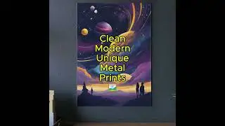 Your Wall Deserves Better &ndash; Metal Prints Are Here 😍#wallupgrade #interiorstyle  #trendydecor