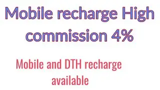 High commission MULTI RECHARGE APP // Super fast recharge