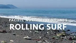 HD Video: Surf Rolling in on Ediz Hook, Port Angeles
