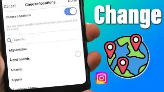 How to Change Country in Instagram