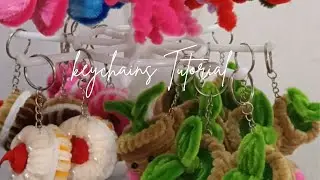 Изготовление брелоков из пушистой проволоки 🫶❤️ #длятебя #брелокиизпушистойпроволоки #брелоксвоим...