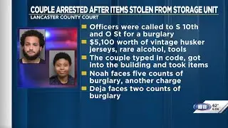 Lincoln couple arrested after vintage Husker gear, rare alcohol stolen from storage units