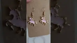 Check our Pink Unicorn Earring, Necklace and Bracelet Set | Yellow Cart AU | Australia #earring