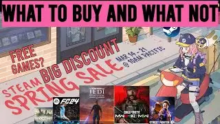 STEAM SPRING SALE 2024🔥🔥| WHAT TO BUY | BEST DEAL,CHEAP PRICED GAMES |