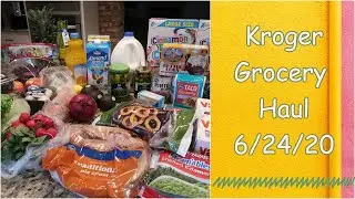 NEW! Kroger Grocery Haul June 24, 2020 | Prices, Coupons & Rebate Info Included! | Cooking for Two