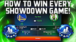 HOW TO WIN EVERY SHOWDOWN GAME IN NBA LIVE MOBILE SEASON 5 | TIPS AND TRICKS