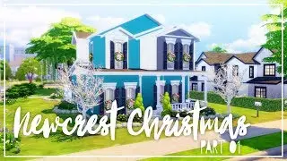 Newcrest Christmas | Speed Build | The Sims 4