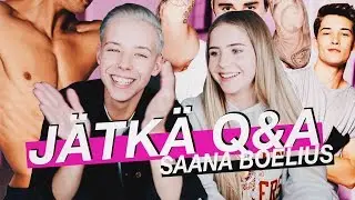 MP KARVAT? 🤔 PUHUTAAN J&Auml;TKIST&Auml;! 👱🏼&zwj;♂️😏 // Ft. Saana Boelius ❤️