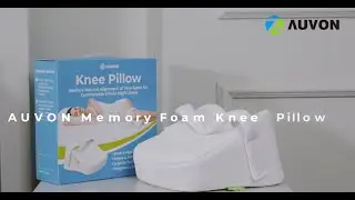 AUVON Contoured Knee Pillow | Joint-developed with Orthopedists