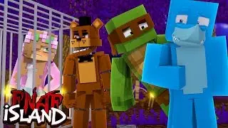 Minecraft FNAF ISLAND - LITTLE KELLY IS MISSING w/ Tiny Turtle !!
