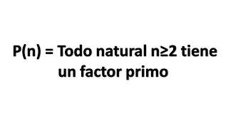 Inducción fuerte: Proposición lógica (Ejercicio 1)