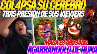 🔥LO AGARRARON DE MIDAS🔥SU CEREBRO DE MACARIUS SE DERR4MA DE TANTA PRESION DE SUS VIEWERS | DOTA 2
