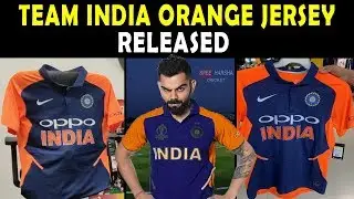 Team India new ORANGE JERSEY released | India vs England 2019 | ICC World Cup 2019