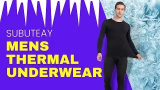 Subuteay Mens Thermal Underwear