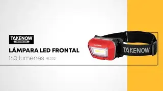 Lampara frontal LED 160 l&uacute;menes - TAKENOW