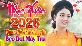 LK Bèo Dạt Mây Trôi - Liền Chị Ngọc Khánh Xinh Đẹp Hát Hay - LK Dân Ca Quan Họ Bắc Ninh 2026