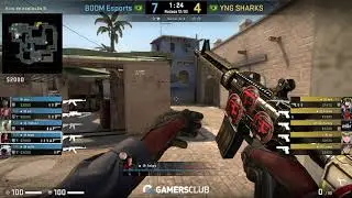Pov felps (25/9) CS GO DEMO - MIRAGE - 16 BOOM VS 4 SHARKS (Tribo to Major 04/10/2020)