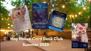 Hay House Card Deck Club 2025 - The Psychic Tarot / Mindscapes Tarot/ Sisterhood of the Seers Oracle