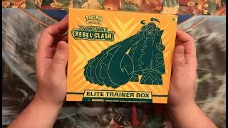 *FULL ART PULL!!* Pokemon Rebel Clash Elite Trainer Box Opening