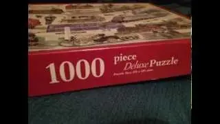 Completing 1000 piece puzzle - Nigel Holland