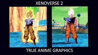 DRAGON BALL XENOVERSE 2 WITH TRUE ANIME GRAPHICS (Anime Texture 2.0/Work in Progress)