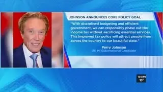 Businessman Perry Johnson announces another bid for governor