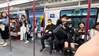 First to film: Riding on MTR Tung Chung Line from Hong Kong to Tsing Yi with A-Train.