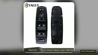 254000015R 254000015R Master Power Window Switch For Renault Fluence Megane 3 Laguna 20082016