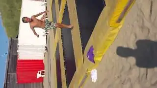 Double Backflip on Trampoline -- Guido Lok