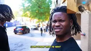 NoNeckJay Too! | Asking Strangers If They Can Fight, THEN BOXING THEM (REACTION!)