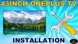 Oneplus 43 Inch TV Installation Video | Oneplus TV Installation on Wall | TV Installation Madurai