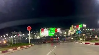 من صلامندر الى مستغانم ليلا. From Salamandra to . Algeria. Mostaganem by night