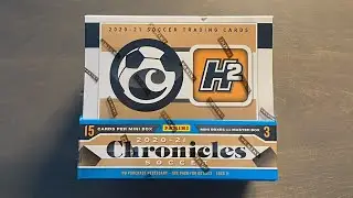 2020/21 Panini Chronicles Soccer H2 NA Hybrid Hobby Box - Silver Circles and Numbered Hit!