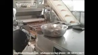 Cereal Bar Chocolate Coating Machine    Peanuts Can Be Added