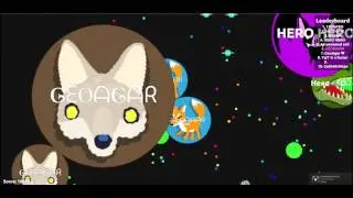 Agar.io Destroying Teams [24K High Score] [First Video]